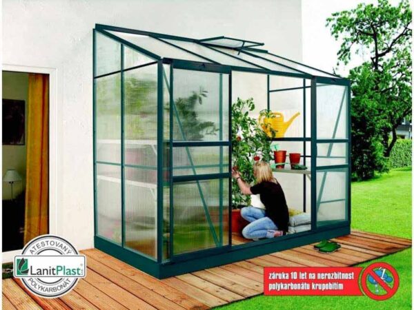 Polykarbonátový skleník VITAVIA IDA 3300, PC 6 mm, zelený LG567