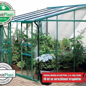 Polykarbonátový skleník VITAVIA IDA 5200, PC 4 mm, zelený LG1124
