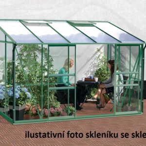 Polykarbonátový skleník VITAVIA IDA 6500, PC 6 mm, zelený LG1130
