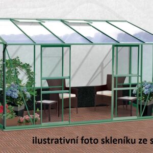 Polykarbonátový skleník VITAVIA IDA 7800, PC 4 mm, zelený LG1131