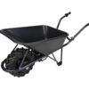 Motúčko STANDARD POWER Plastová korba 80 l Skládací rám Lamelová 16 cm