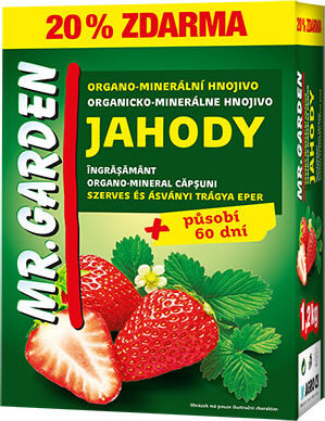 AGRO CS Mr.Garden organo-minerální hnojivo Jahoda 1,2 kg