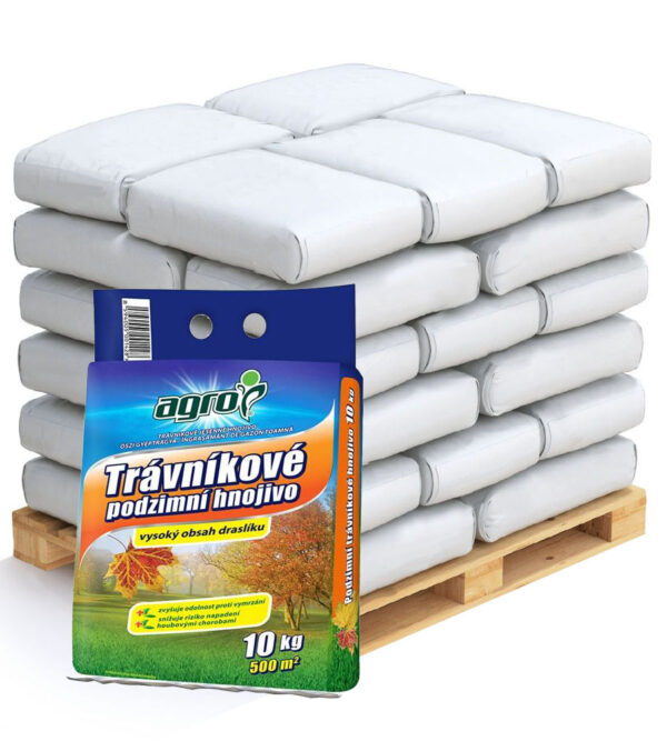 AGRO CS AGRO Podzimní trávníkové hnojivo Paleta 80 x 10 kg