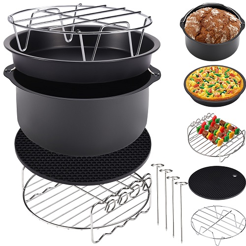 Příslušenství pro 6,5l horkovzdušnou fritézu – 9-dílná souprava