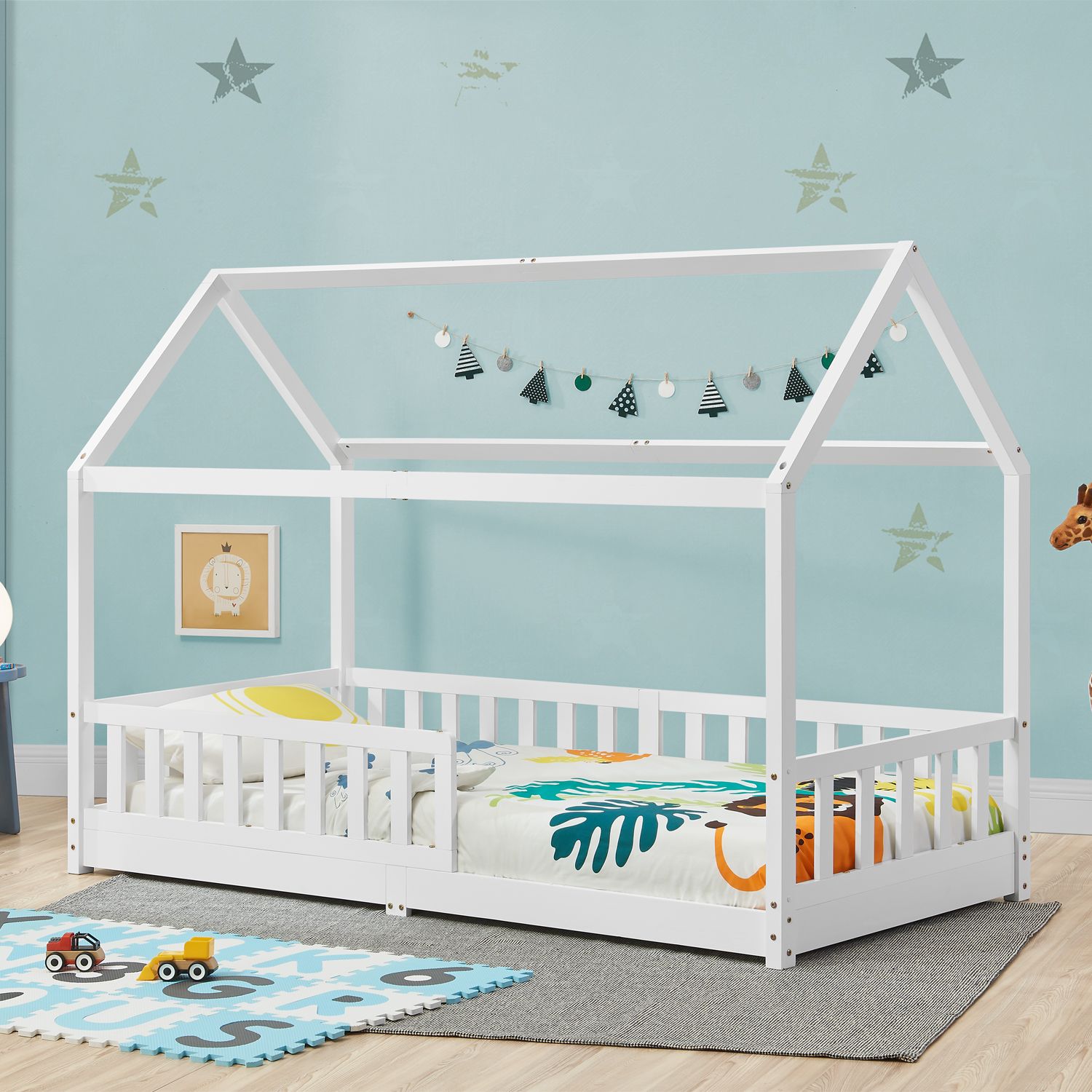 Dětská postel Marli 90x200 cm - bílá