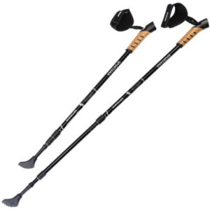 Trekingové hole Nordic Walking - šedé