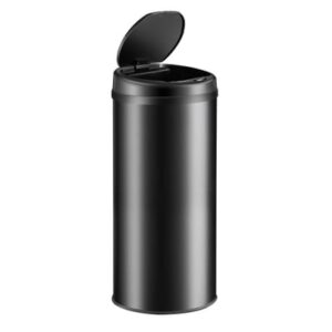 Bezdotykový odpadkový koš s USB 40l - černý