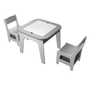 Dětský dřevěný set Milou - šedý