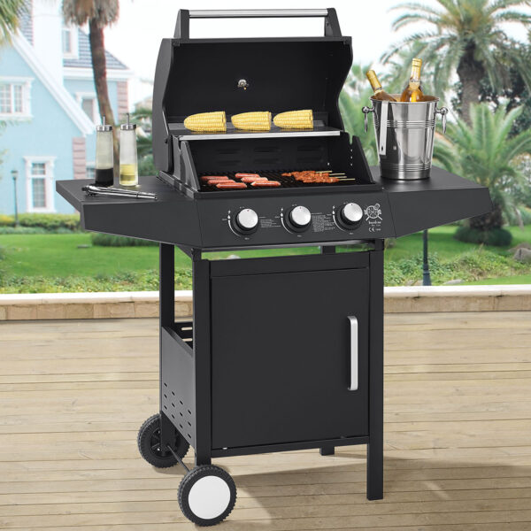 BBQ plynový gril Louisiana s 3 hořáky