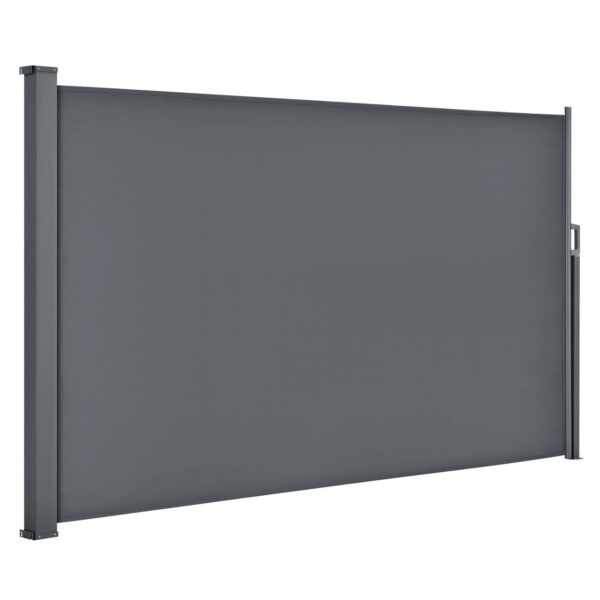 Boční markýza Dubaj 300 x 180 cm - šedá