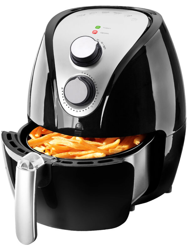 Horkovzdušná fritéza 9 v 1 černá -1300 W, 3,2 litru