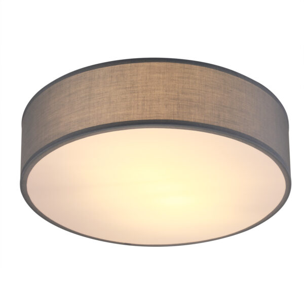 Stropní lampa Ø38cm - šedá
