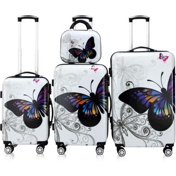 Set cestovních kufrů Butterfly 4-dílný