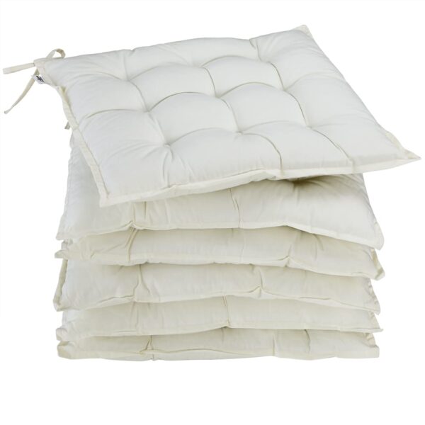 6 x poduška Cozy - krémová
