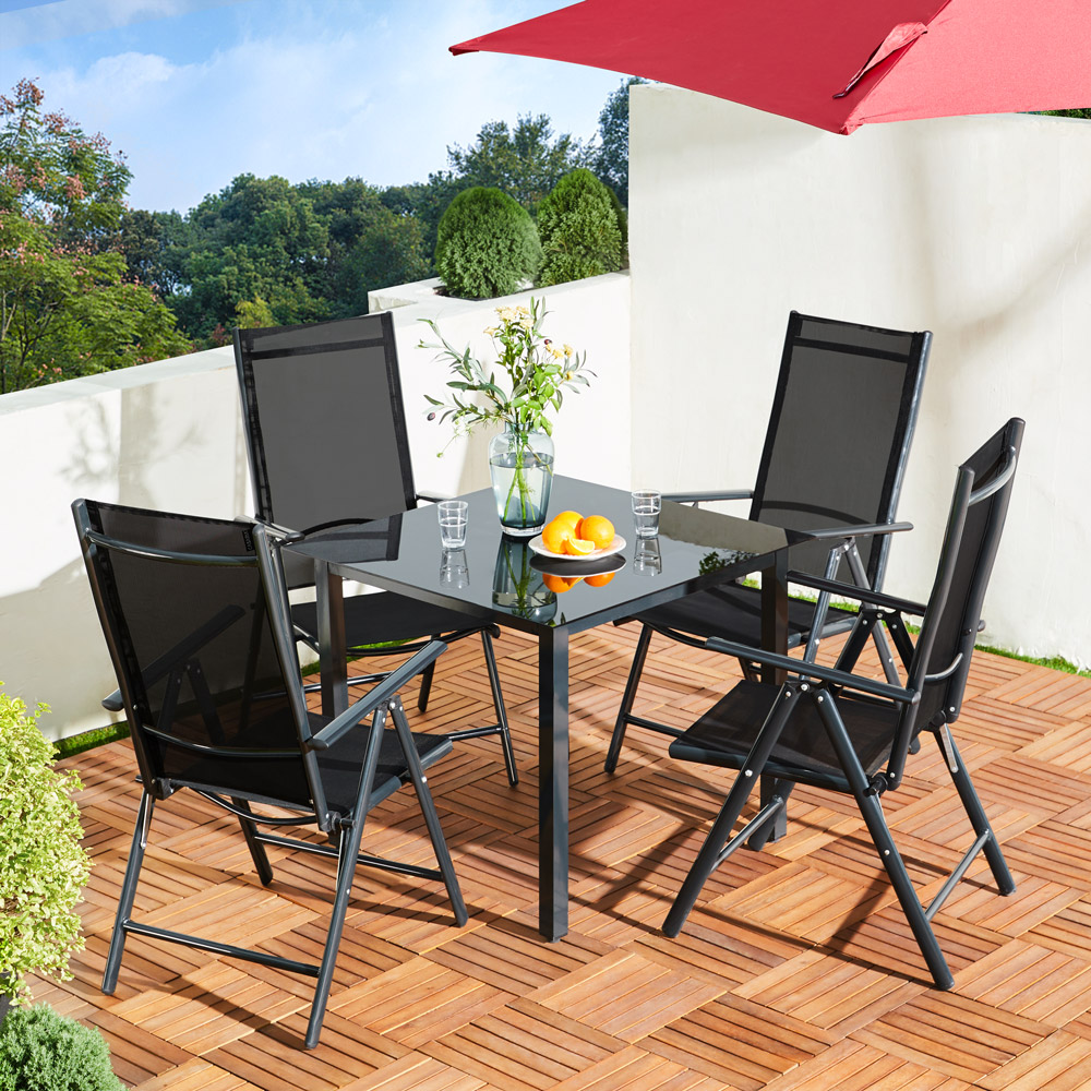 Hliníková sestava Alu 1+4 - antracit