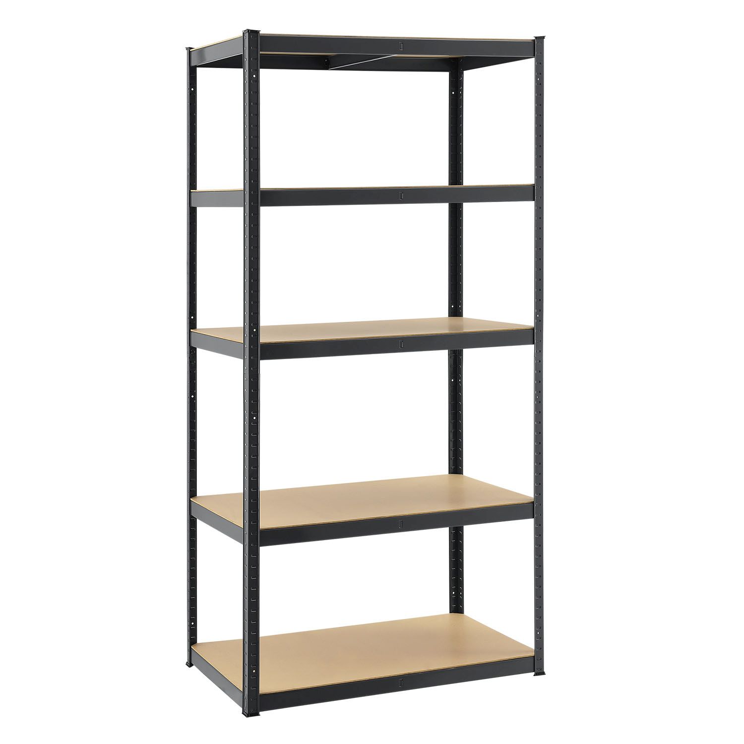 Regál 200x100x60 cm - šedý