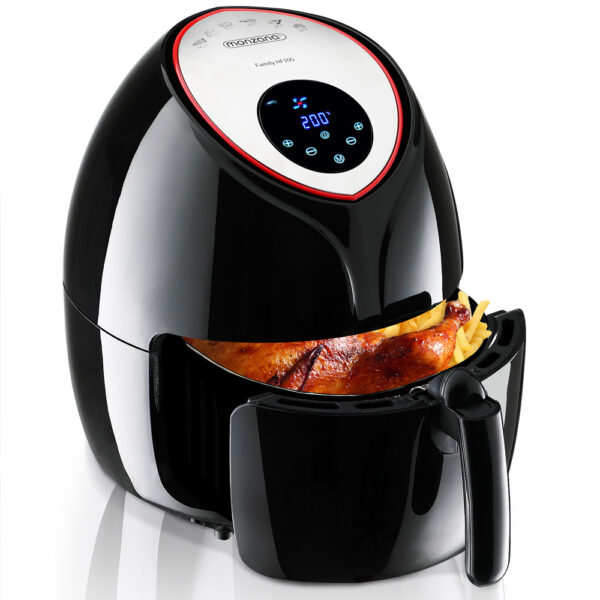 Horkovzdušná fritéza FRYER 3 black – 9 v 1 s dotykovým displejem 1850 W 6,5 l