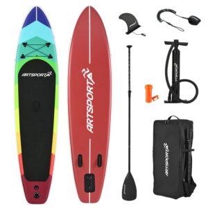 Paddleboard s příslušenstvím - barevný