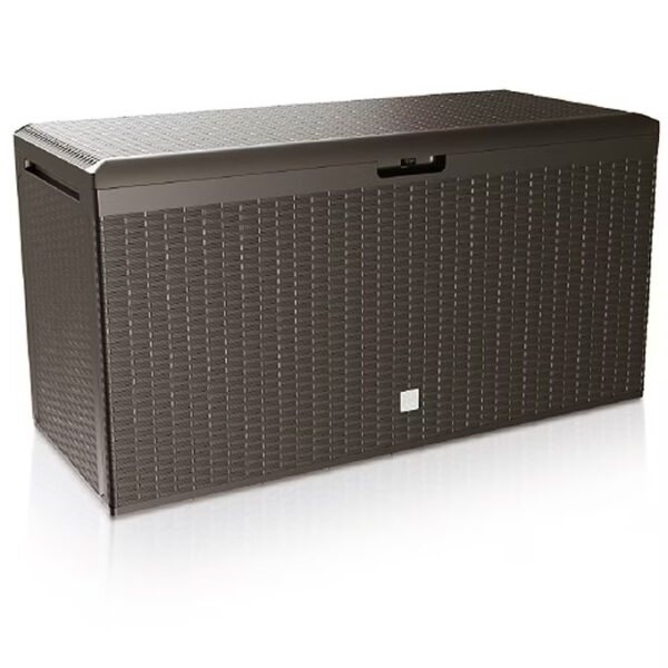 Úložný box Rato s kolečky 290 L - hnědý