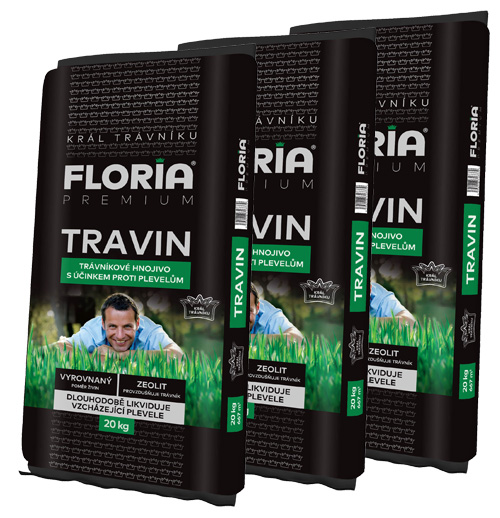 AGRO CS FLORIA PREMIUM trávníkové hnojivo Travin 60 kg + Dárek ZDARMA