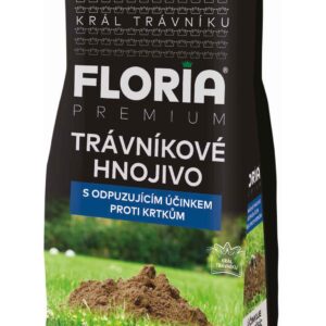 AGRO CS FLORIA PREMIUM Trávníkové hnojivo s účinkem proti krtkům 2,5 kg