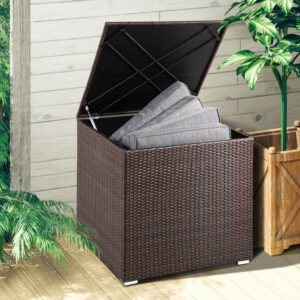 Úložný box 75x75x70 cm - hnědý
