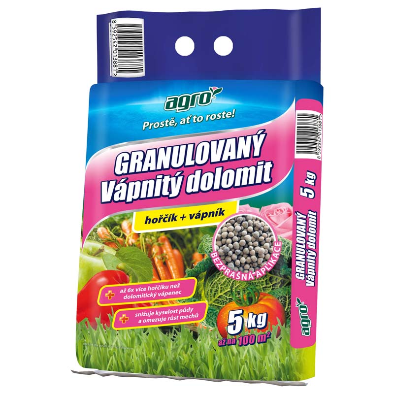 AGRO CS AGRO Vápnitý dolomit granulovaný 5 kg