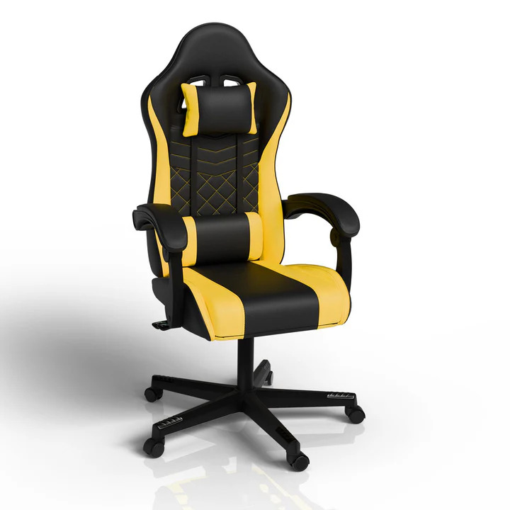 Kancelářská židle HyperSeat - černá/žlutá