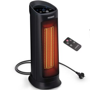 Ventilátorový ohřívač 2000 W - černý