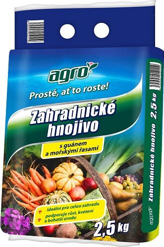 AGRO CS AGRO Zahradnické hnojivo 2,5 kg