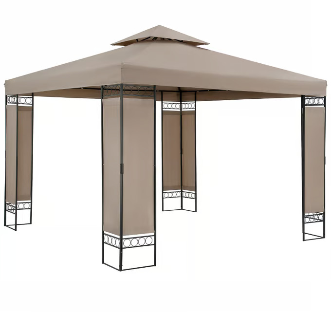 Zahradní altán Lorca 3x3 m - taupe