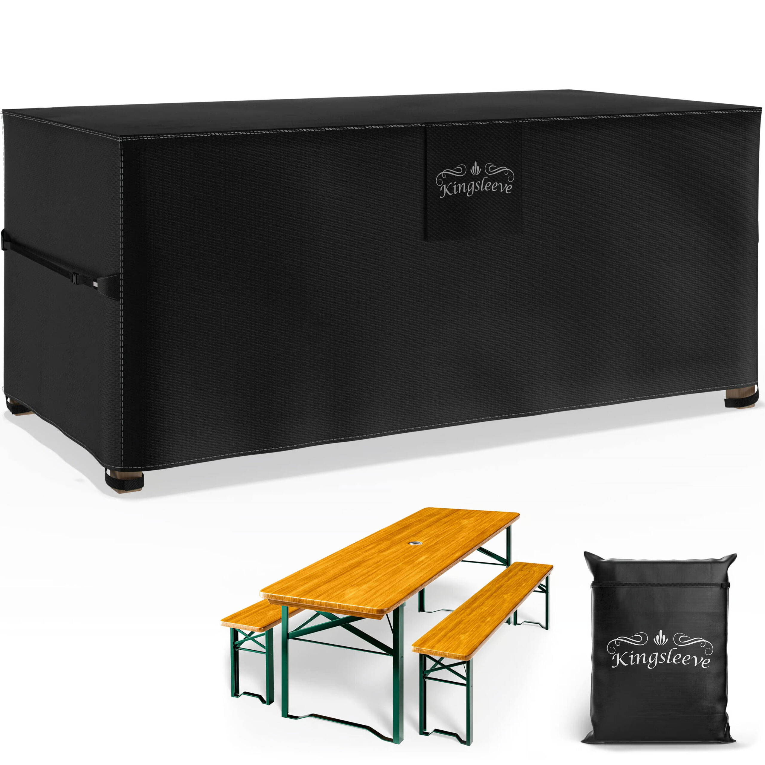 Ochranný kryt na pivní set 180x90x74 cm - antracit