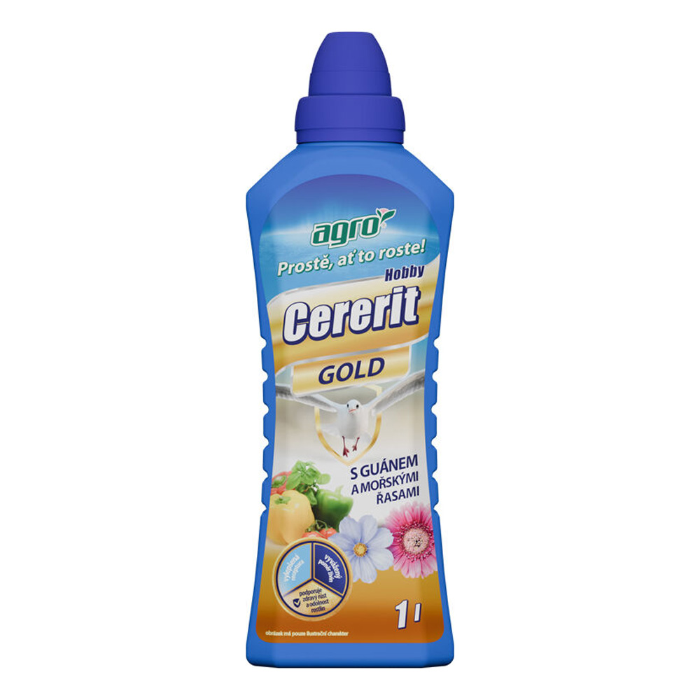 AGRO CS AGRO Cererit Hobby GOLD s guánem a mořskými řasami 1 l