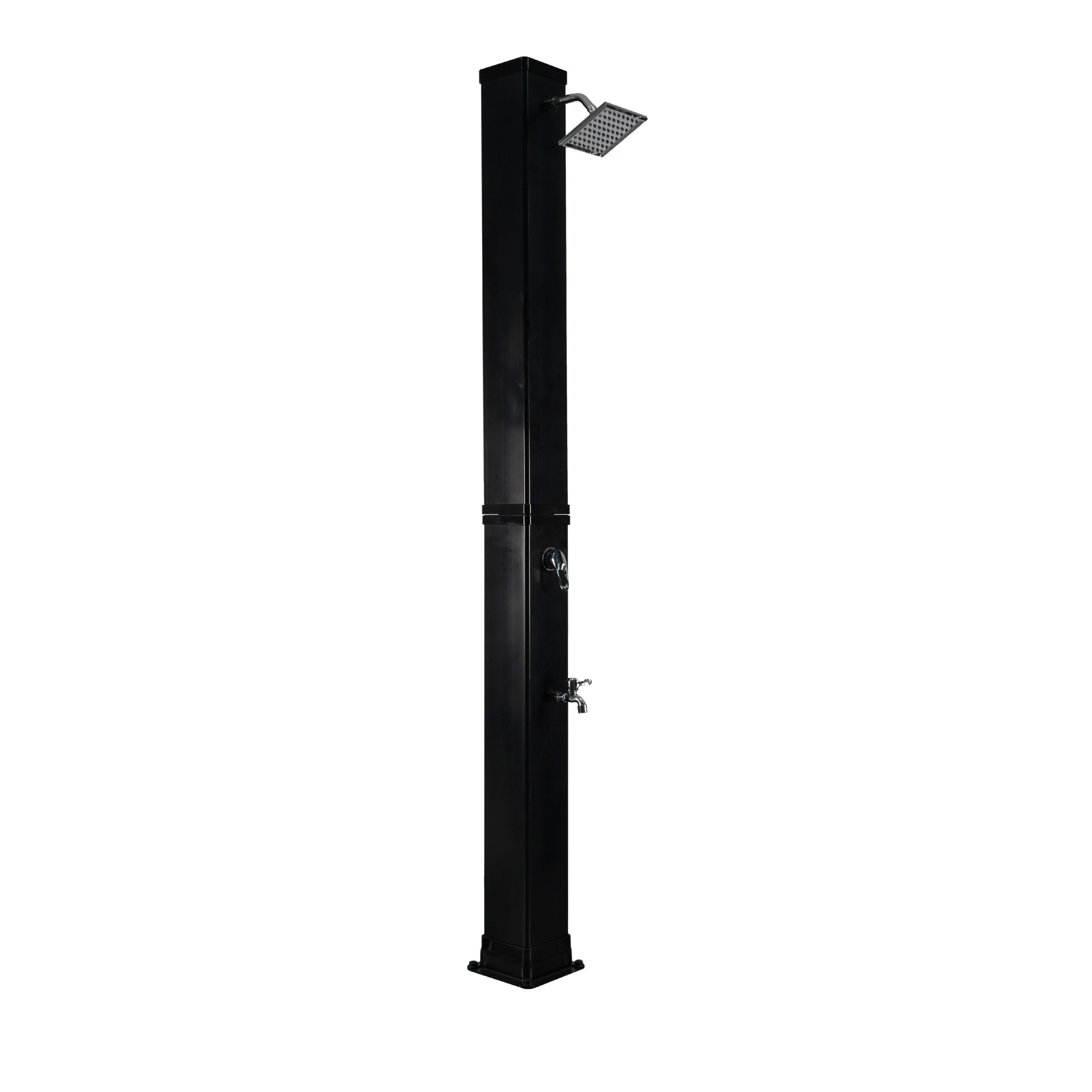 Solární sprcha Square 40 L - černá