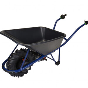 Motúčko EXTRA KLASIK - elektrické kolečko Standardní rám Plastová korba 80 l 1x LiFePo 12 V / 25 Ah Lamelová 10 cm