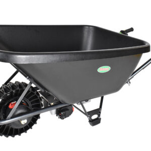 Motúčko EXTRA KLASIK - elektrické kolečko Plastová korba 200l Skládací rám 1 x AGM 12 V / 22 Ah Lamelová 10 cm