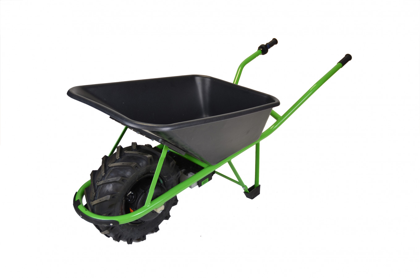 Motúčko STANDARD KLASIK - elektrické kolečko Standardní rám Plastová korba 80 l Lamelová 16 cm
