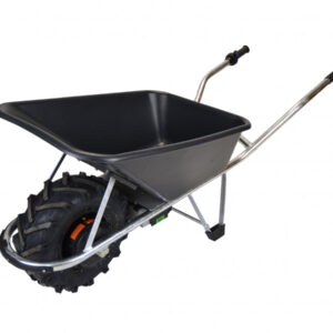 Motúčko STANDARD KLASIK - elektrické kolečko Plastová korba 80 l Pozinkovaný rám Lamelová 16 cm