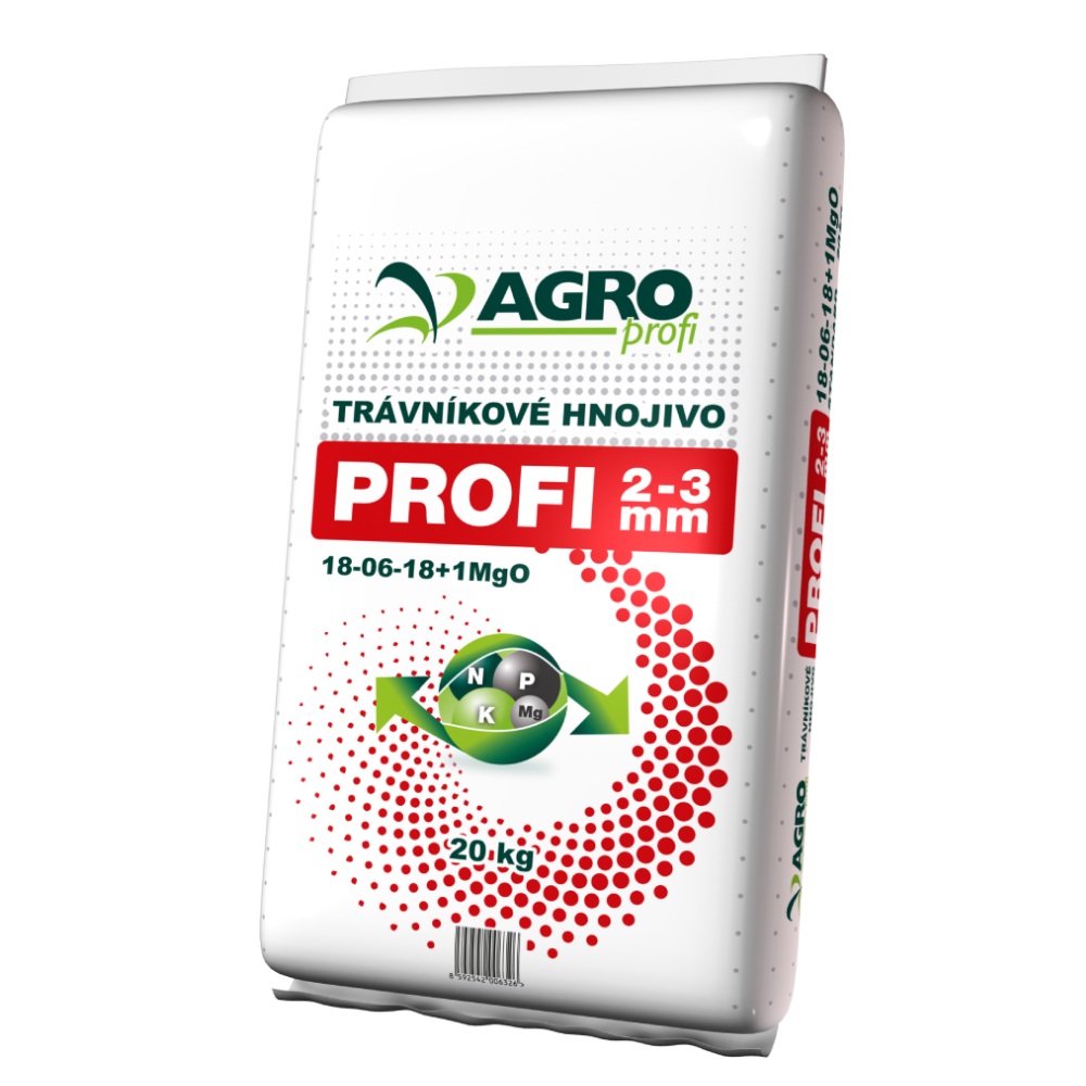 AGRO CS AGRO PROFI Trávníkové hnojivo 18-06-18+1MgO 20 kg