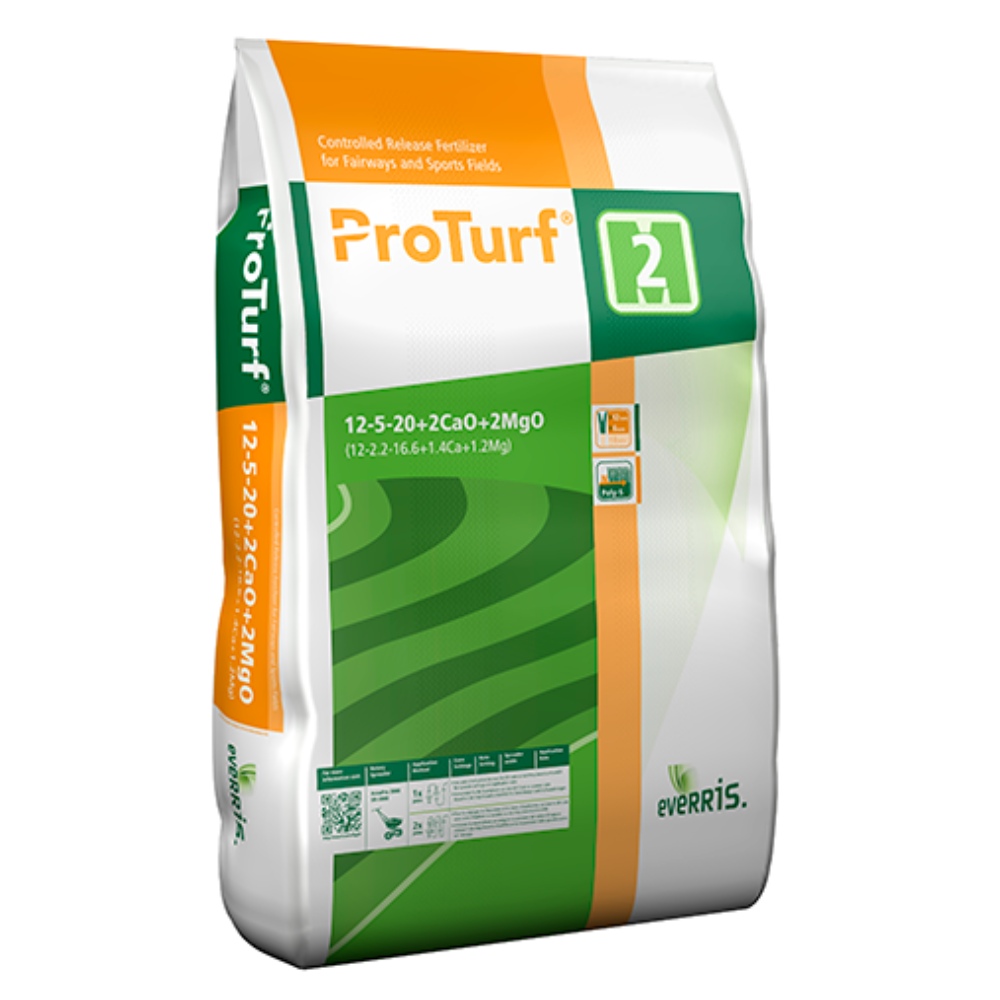 ICL ProTurf 12-5-20+2CaO+2MgO trávníkové hnojivo 25 kg