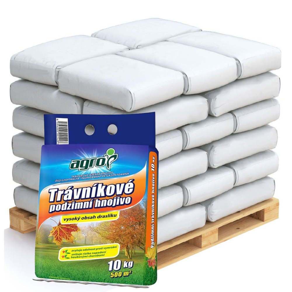 AGRO CS AGRO Podzimní trávníkové hnojivo Paleta 80 x 10 kg