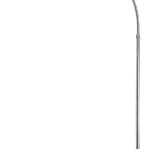 Designová oblouková stojanová lampa s mramorovou základnou - nastavitelná 190 - 200 cm
