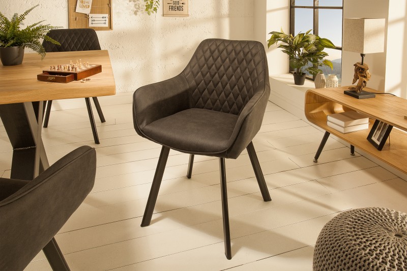 Designové křeslo Palermo antracit