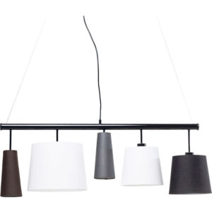 Kare Design Závěsná lampa Parecchi Black 100 cm