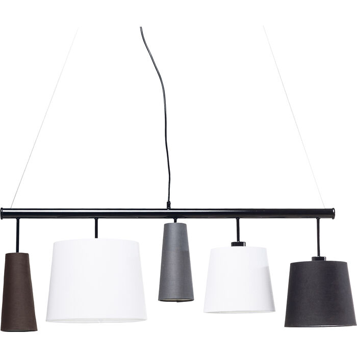 Kare Design Závěsná lampa Parecchi Black 100 cm