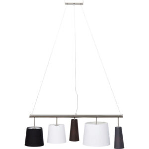 Kare Design Závěsná lampa Parecchi Silver 100 cm