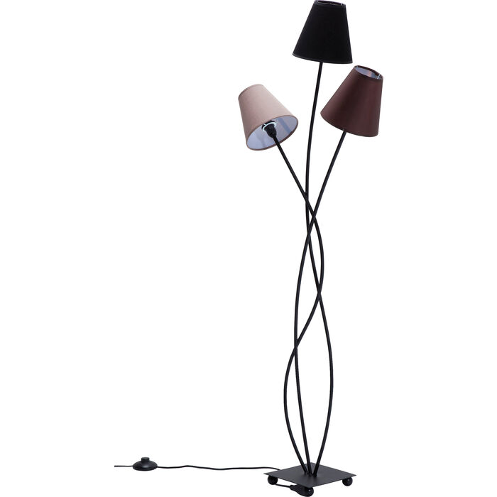 Kare Design Stojící lampa Flexible Mocca