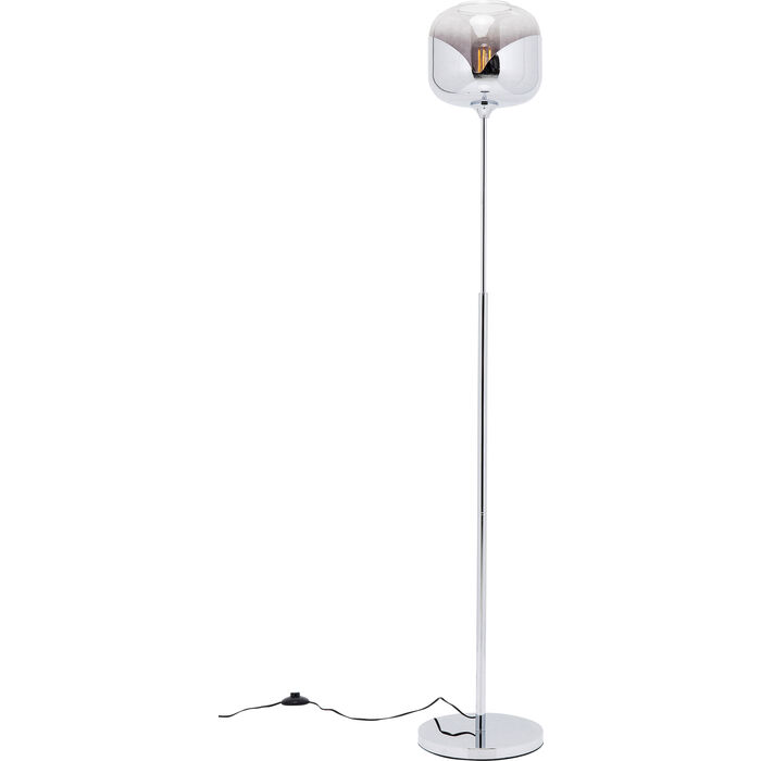Kare Design Stojící lampa Goblet Ball - chromová