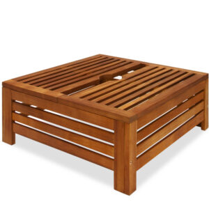 Kryt stojanu na slunečník 62x62x26 cm - akát