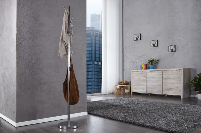 Designový stojan Tree chromový